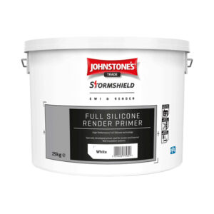Johnstone's Stormshield Full Silicone Render Primer - White