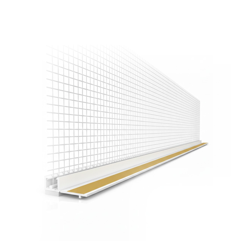 PVC Render Beads Window Reveal with Mesh